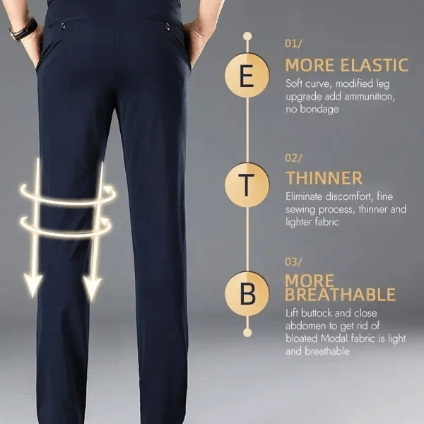 Victus Hoge Elasticiteit Klassieke Broek