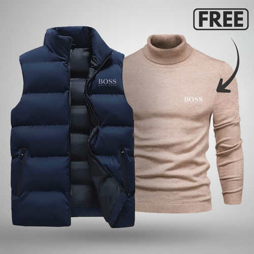 [KOOP 1 KRIJG 2] Bodywarmer & Gratis Trui (Opruiming)