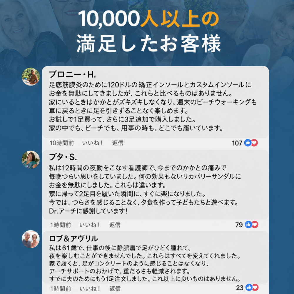 KIVENA アーチサポートビーチサンダル