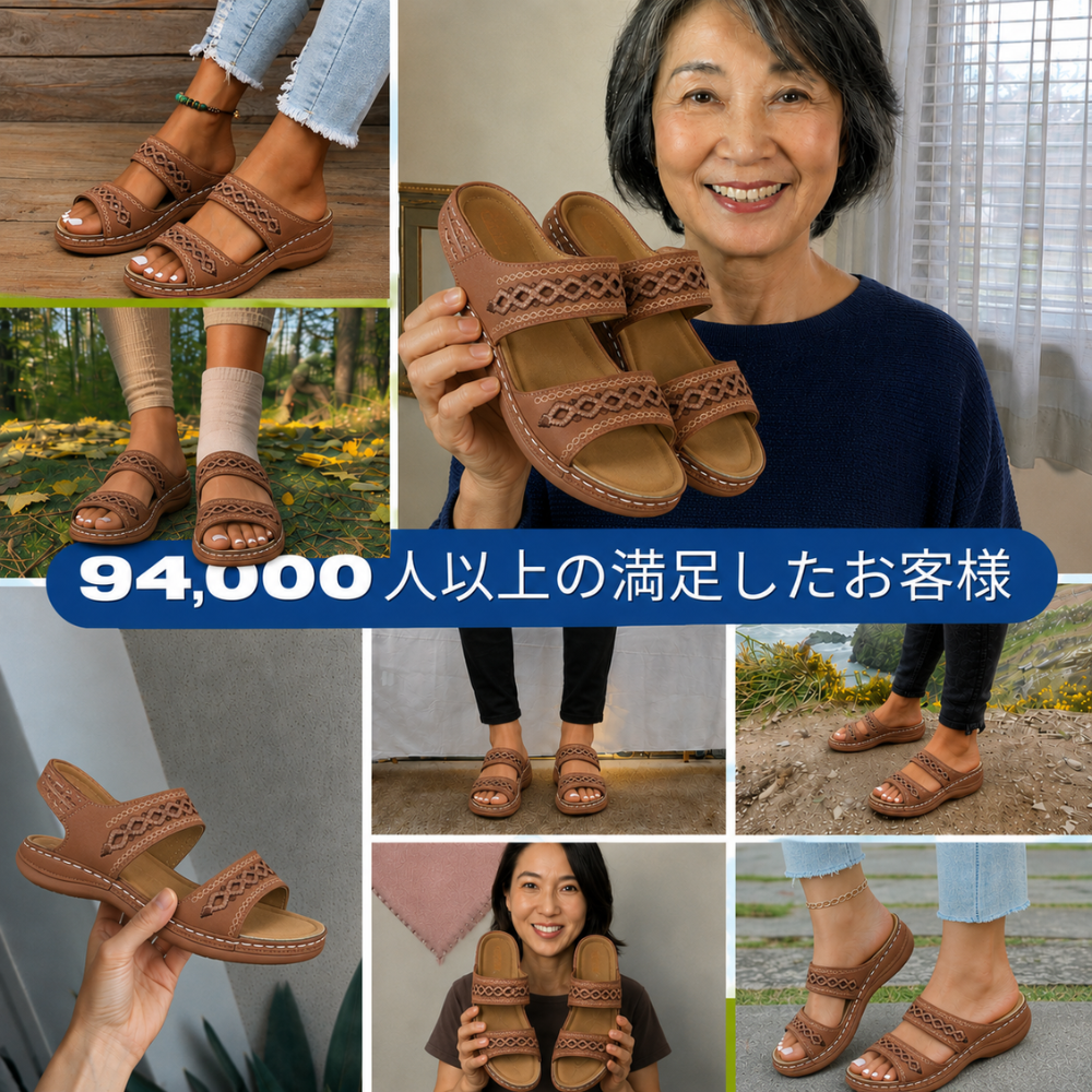 KIVENA 快適サポートサンダル