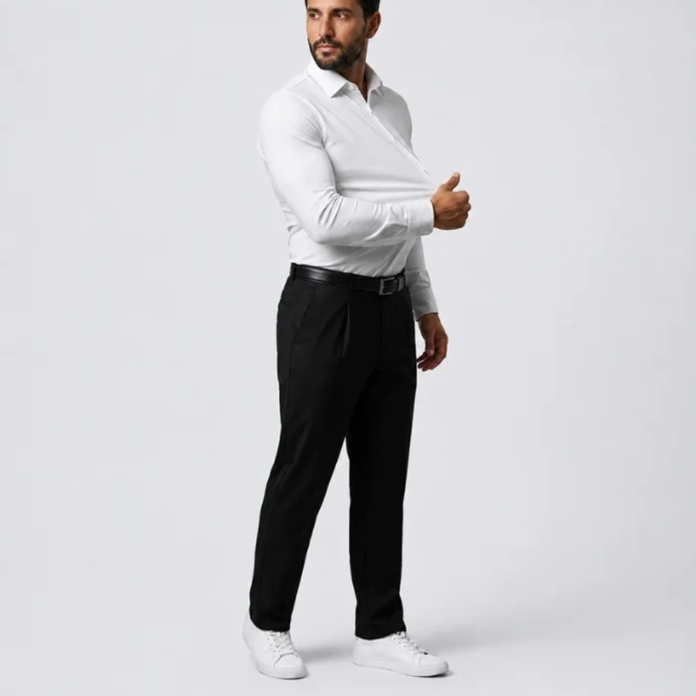 Zelvitt Wrinkle-Free Slim Shirt