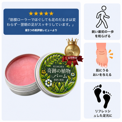 KIVENA 奇跡の植物 むくみケアバーム