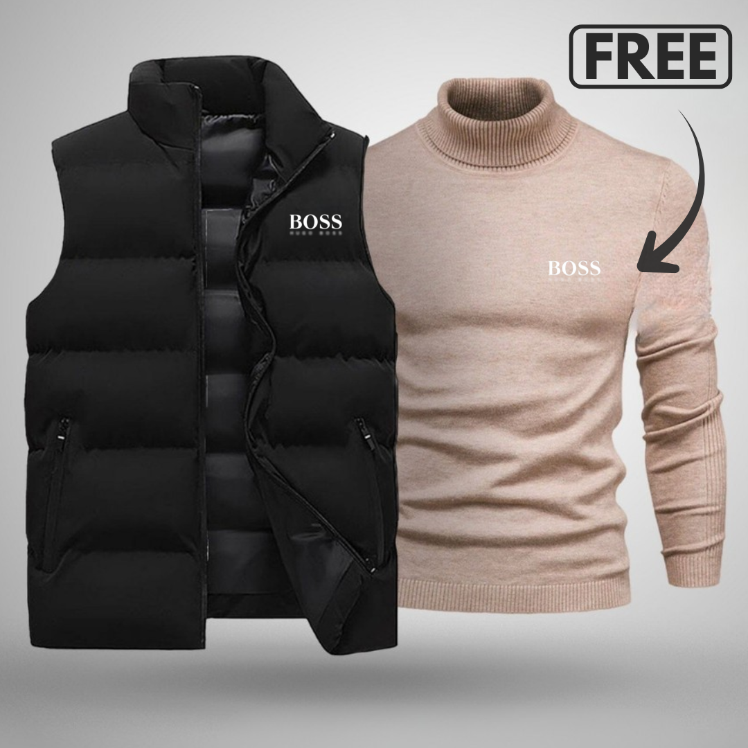 [KOOP 1 KRIJG 2] Bodywarmer & Gratis Trui (Opruiming)