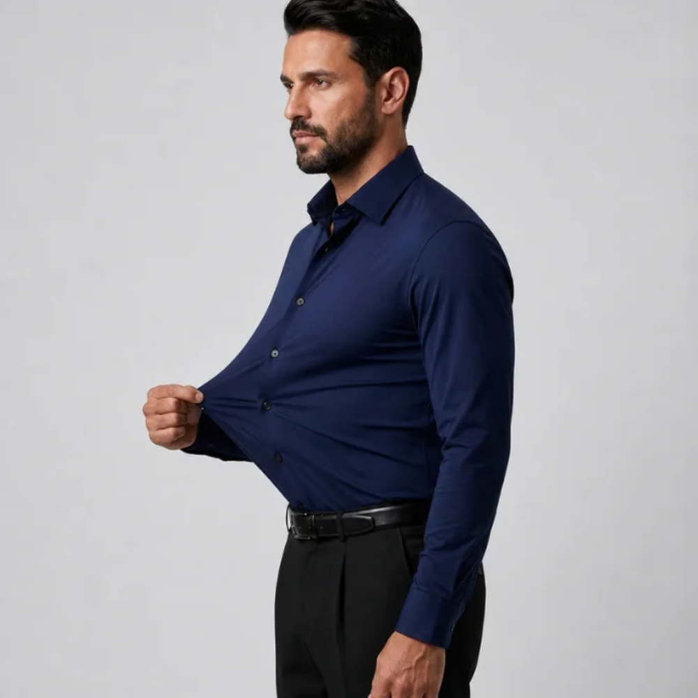 Zelvitt Wrinkle-Free Slim Shirt